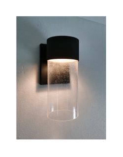 Brand New Origin 21 Smithfield 1 -Light 11.25-in H Matte Black Hardwired Outdoor Wall Light