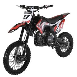 Cooster 125cc Dirt Bike White And Black