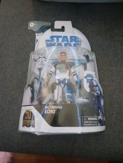 Star Wars 6" Arc Trooper Echo | Black Series Clone Wars Figurine