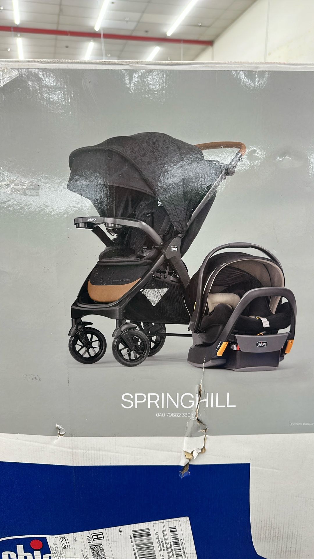 Bravo three and one trio travel system