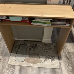 Study Table. With Book Storage.