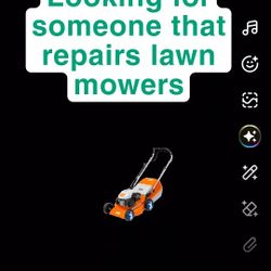 Lawn Mower Needs Repair