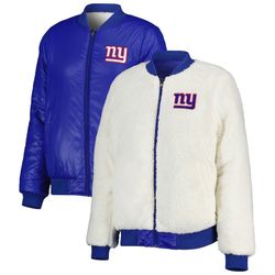 Women's G-III 4Her by Carl Banks New York Giants Switchback Reversible Jacket M