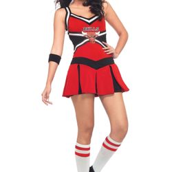 New Leg Avenue Chicago Bulls Cheer Cheerleader Costume Size M/L Halloween