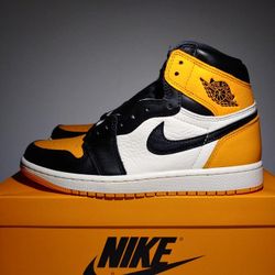 Air Jordan 1 Retro High OG Yellow Toe ☢️🔥☢️