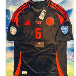 RICHARD RIOS Black Away Soccer Jersey S PV