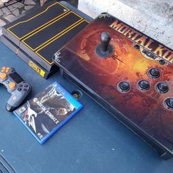 1 Mortal Kombat game with Station Arcade Tournament & Jailbreak PS4 Playstation 4 Edition 1000GB 9.0 software with games installed