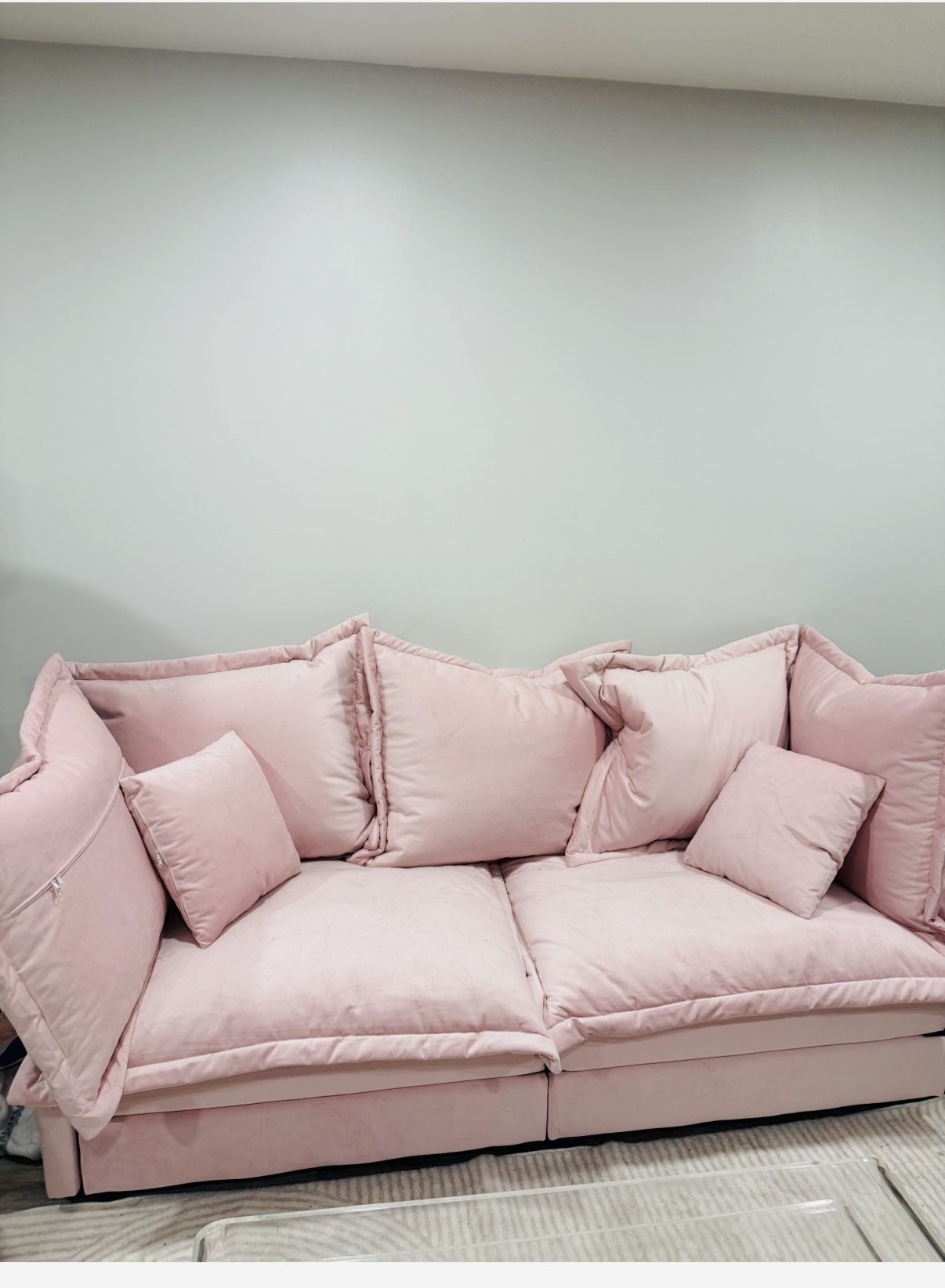 Pink Sofa