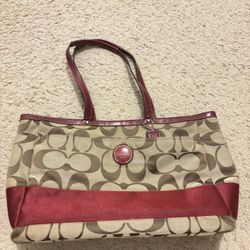 Vintage Coach Diaper Bag 