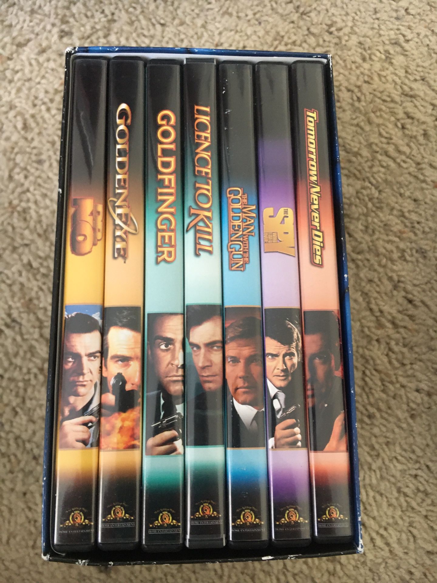 DVDs James Bond collection