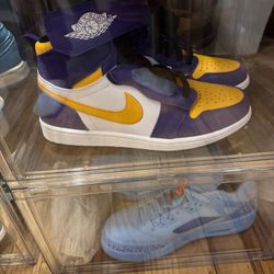 Jordan 1 Flyease Lakers Edition 