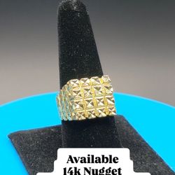 14k Nugget Ring