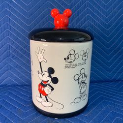 Disney Mickey Mouse sketches cookie jar COOL