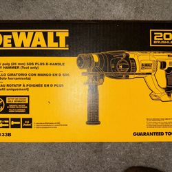 DEWALT 20-volt max 1-in SDS-plus Variable Speed Cordless Rotary Hammer Drill