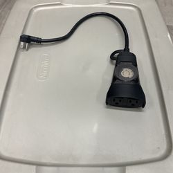 Two Prong Light Timer water sealed