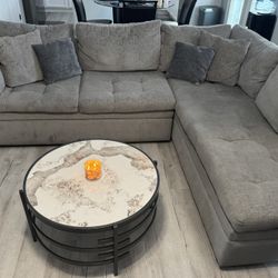 Cindy Crawford Grey Sectional Sleeper