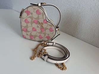 Coach Heart-Shaped Crossbody Bag