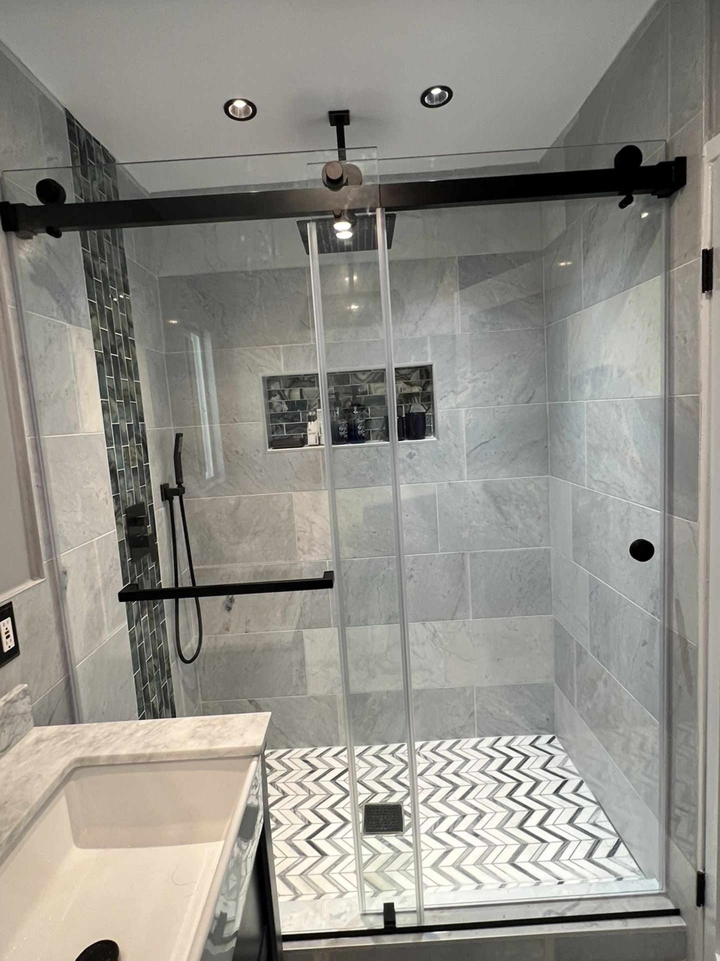 Custom Shower Door Glass Puertas De Vidrio Para Banos Frameless