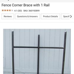 Corner Brace Fencing 