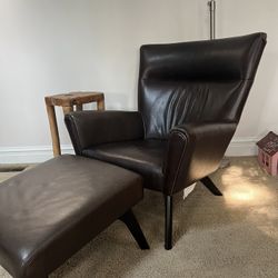 Room & Board Chair And Ottoman