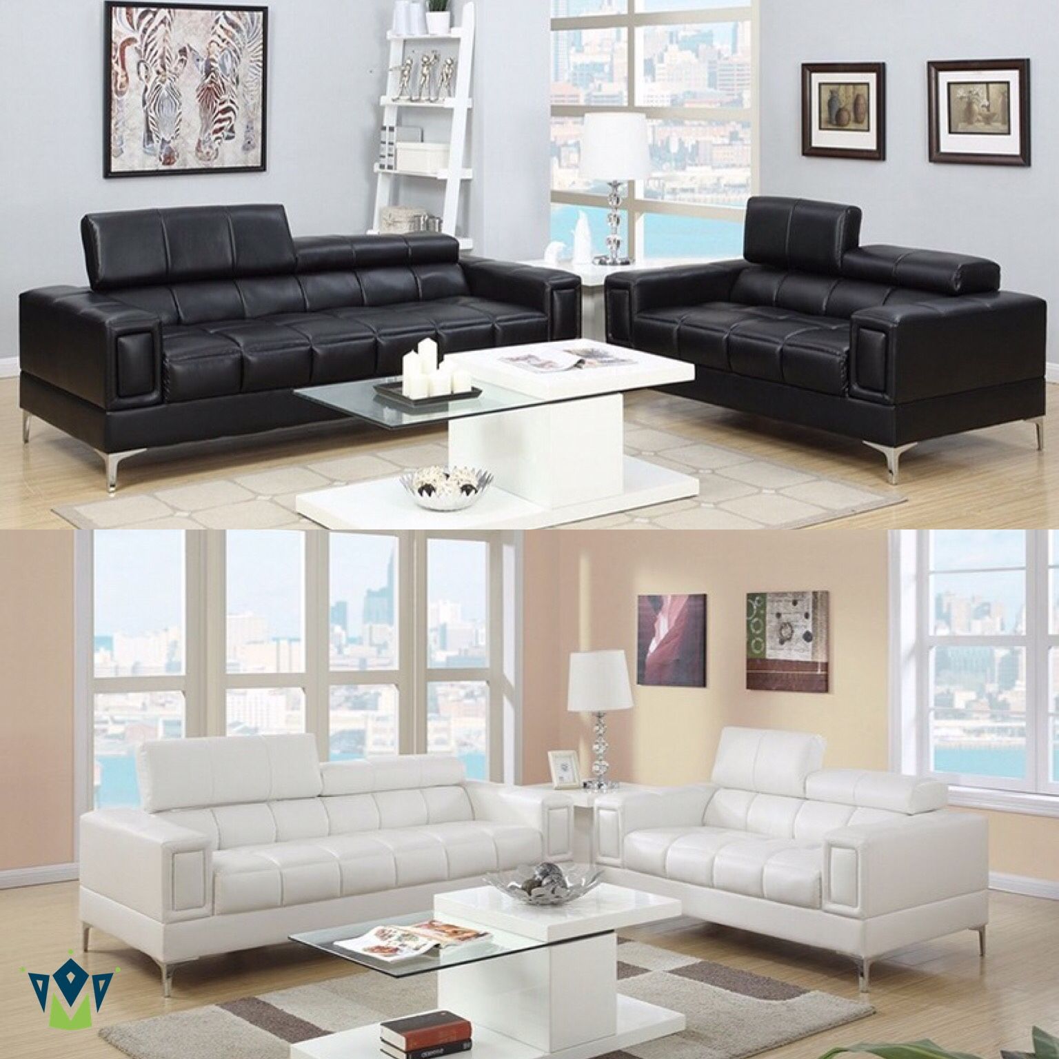 2 PCS Sofá and Love Seat In Offer 🔥🔥🔥