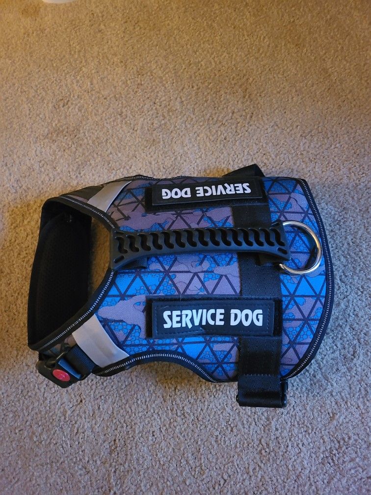 New Service Dog Size Med. Harness