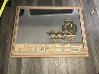 Native Glass Framed Art