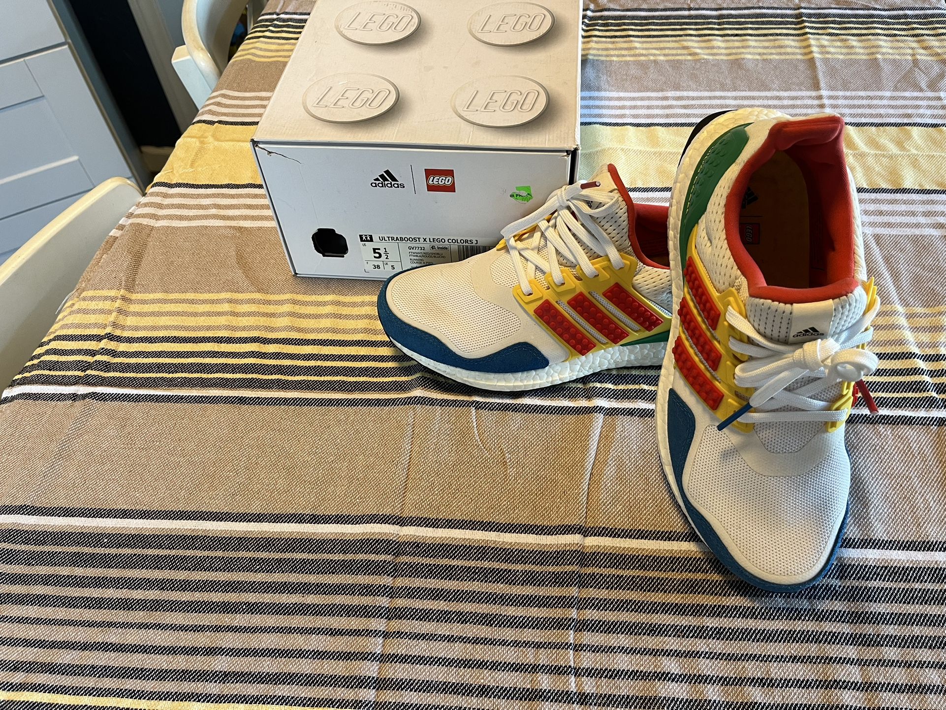 Lego Adidas Big Kids Size 6.5