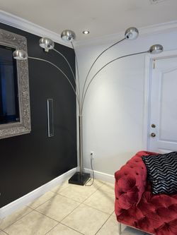 Modern Lamp silver perfect conditions 