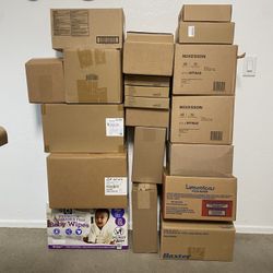 $10 for 20 Cardboard Boxes Great for Moving, Storing, Mailing, Shipping etc 