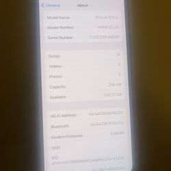 iPhone 11 Pro 256 Gb Fully Unlocked To Any Company 