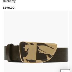 Authentic  Burberry Women’s Belt