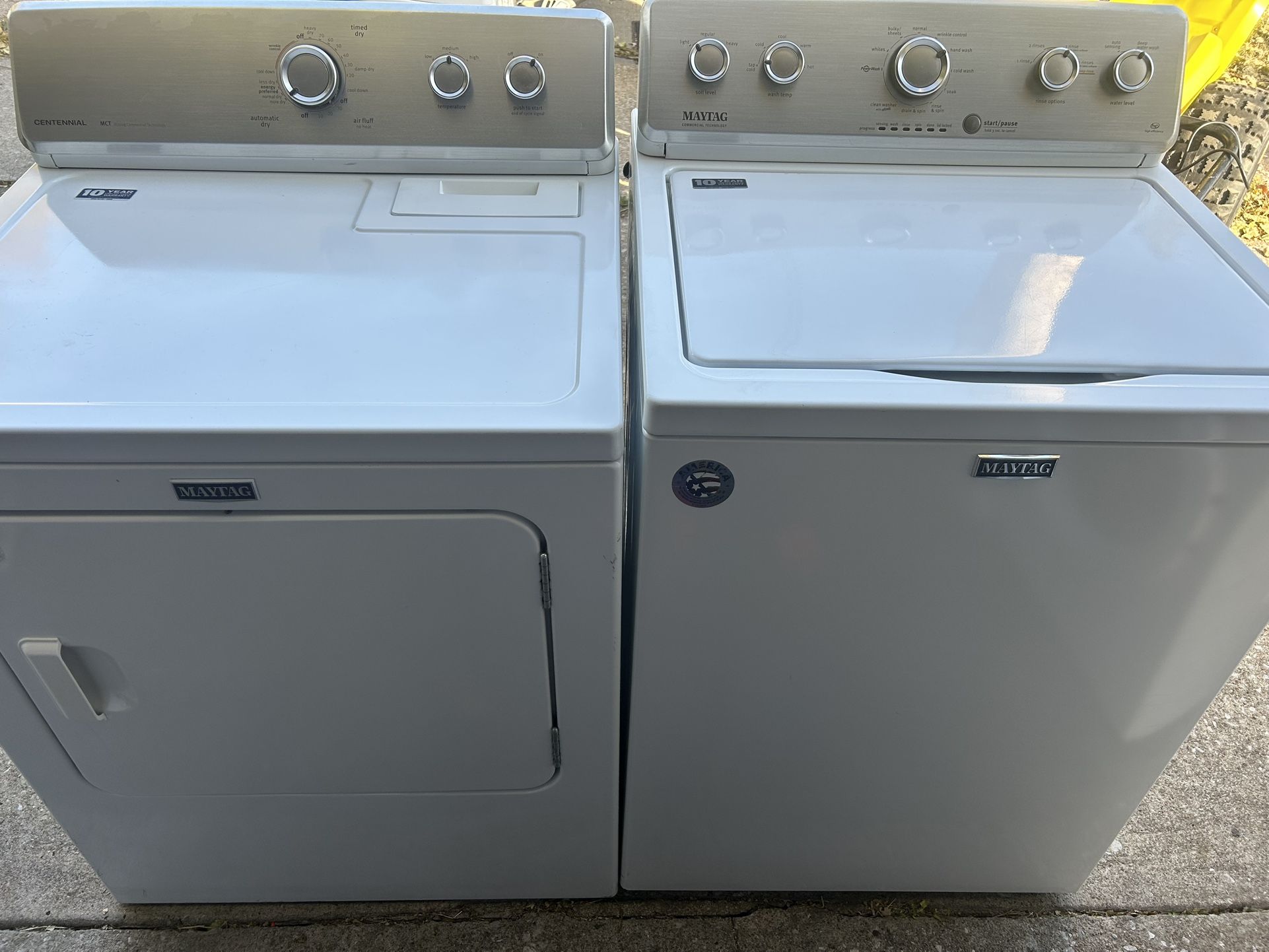 Washer And Dryer