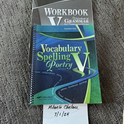 11th Grade ABeka Spelling And Grammar 