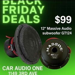 12" Massive Subwoofer  Subwoofer 