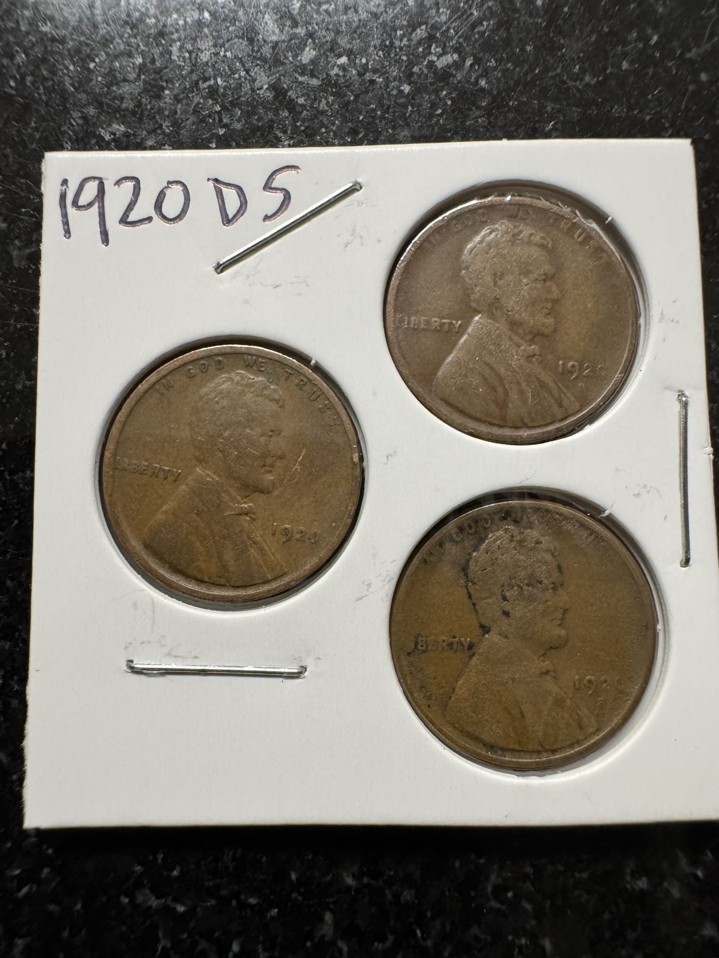 Lincoln WHEATBACK Cents 1920 PDS Mints