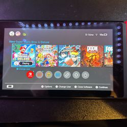 Nintendo Switch W/ Super smash Bros And Other Games Along With 1TB SD Card