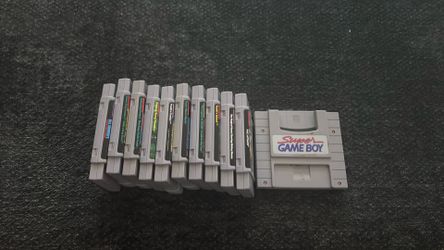10 super nintendo games plus super game boy