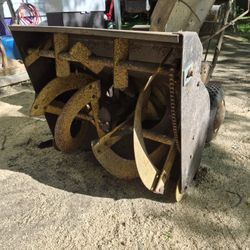 Vintage Beast Of A Snow Blower 