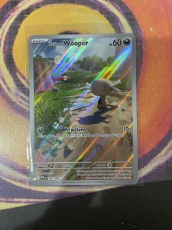 Paldean Wooper Holo Pokémon Card (Near Mint)