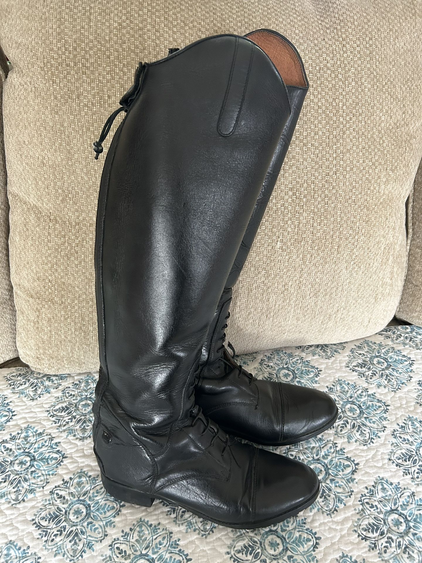Tall Equestrian Riding Boots