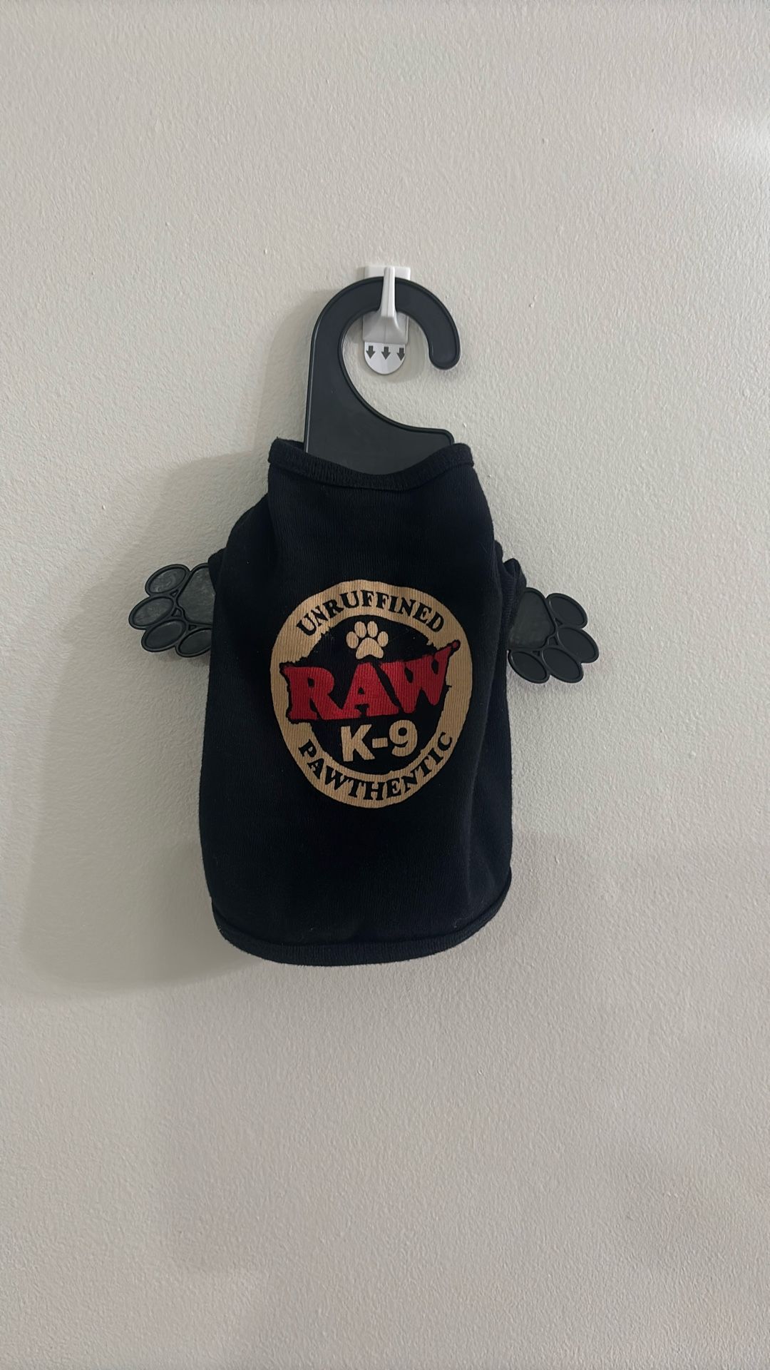 Raw K-9 Pawthentic T-Shirt for Dog Unruffined