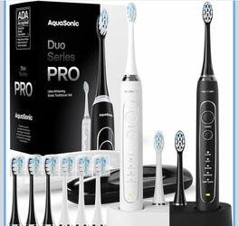 Aquasonic toothbrush set is 2