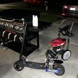 Gas Power Scooter