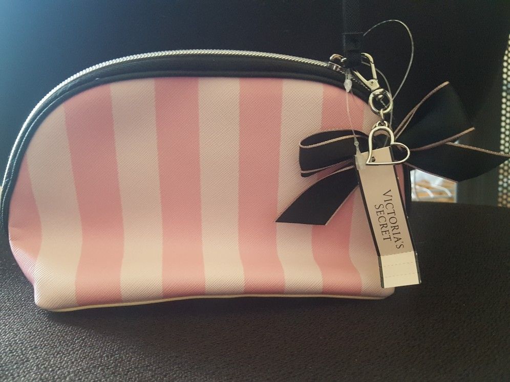 Victoria Secret cosmetic bag.