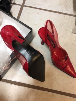 Red heels Nina size 5.5