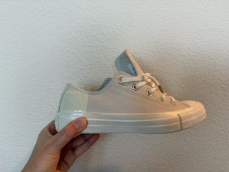 NEW Converse Blocked Nubuck Low Top (Egret/Driftwood) Size W6 / M4