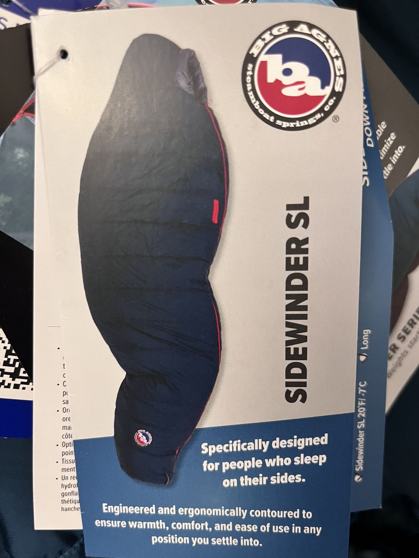 Big Agnes Down Sleeping Bag