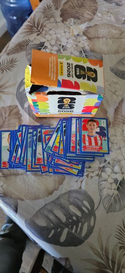 Sticker panini blue paralles