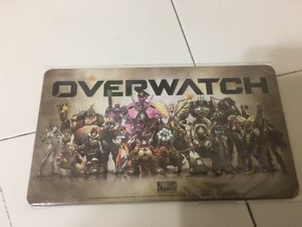 Limited Edition Overwatch License Plate Art